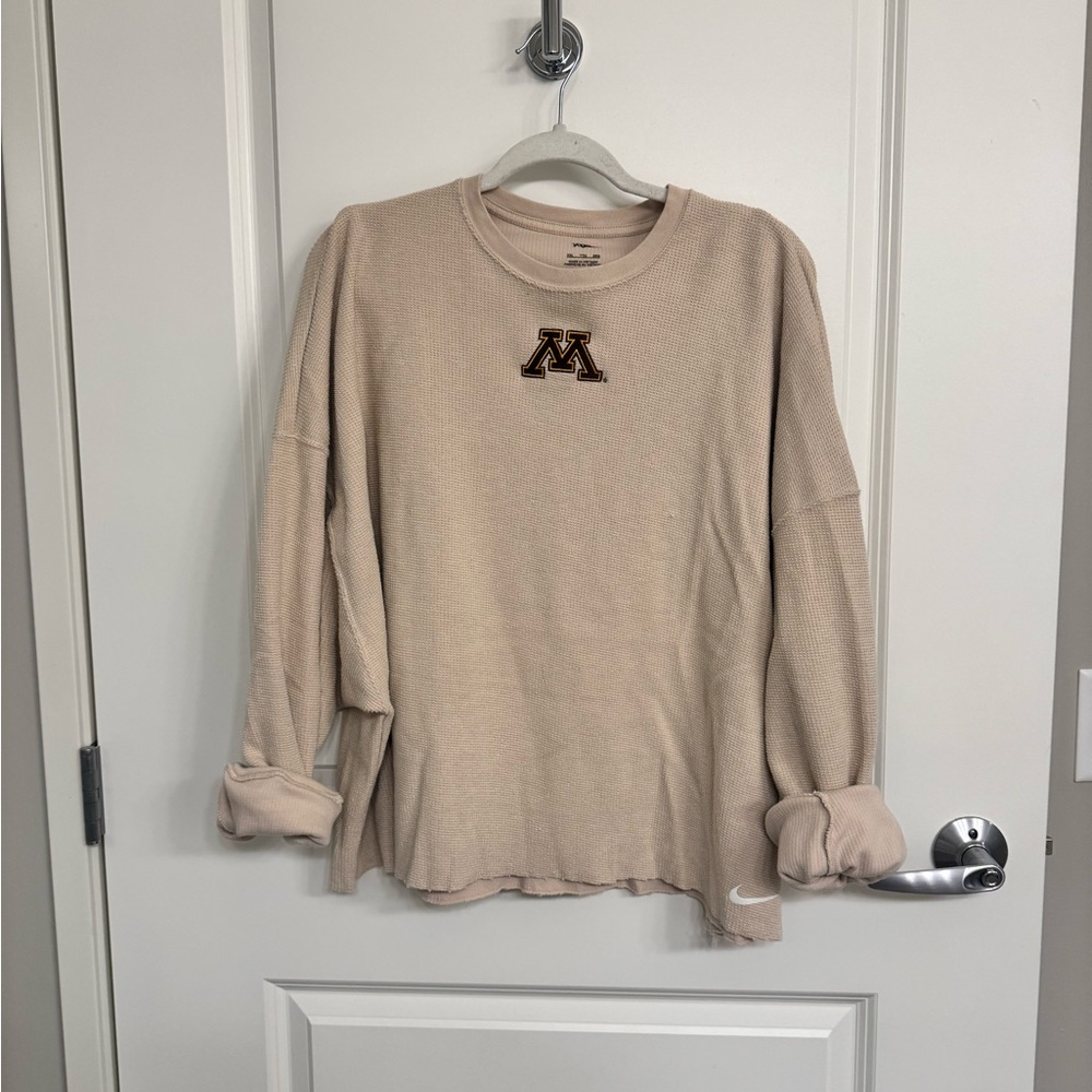 Nike cropped lightweight sweater (or heavyweight shirt)!